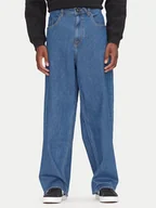 Spodnie męskie - Volcom Jeansy Chillow A1912502 Niebieski Loose Fit - miniaturka - grafika 1