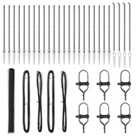 Ogrodzenia - Lumarko Ogrodzenie z słupkami Szary 1.6 x 50 m Stal pokryta PCV - miniaturka - grafika 1