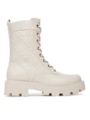 Botki damskie - Guess Botki FLTYAN ELE10 Écru - miniaturka - grafika 1