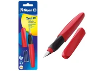 Pióra wieczne - Pióro wieczne Twist Fiery Red + 2 naboje - miniaturka - grafika 1