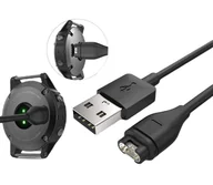 Akcesoria do smartwatchy - Kabel USB do Garmin Fenix 5 5S 5X 6 6S 6X 7 czarny - miniaturka - grafika 1