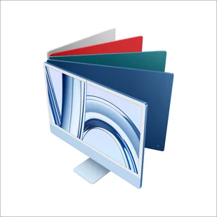 Apple iMac 24" 4,5K Retina M3 8-core CPU + 8-core GPU / 8GB / 256GB SSD / Niebieski (Blue) - Zestawy komputerowe - miniaturka - grafika 10