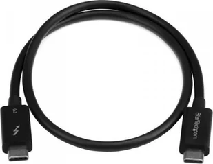 Kabel USB StarTech USB-C - USB-C 0.5 m Czarny JAB-2817226 - Kable USB - miniaturka - grafika 1