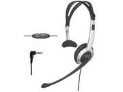 Słuchawki - Panasonic KX-TCA430 czarno-srebrne - miniaturka - grafika 1