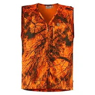Kurtki męskie - Fjallraven Varmland Vest Sport kurtka męska pomarańczowa Orange Camo L - miniaturka - grafika 1