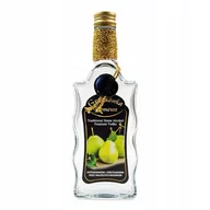 Domowy wyrób alkoholu - Butelka Ozdobna Fala 500Ml Gruszkówka Domowa - miniaturka - grafika 1