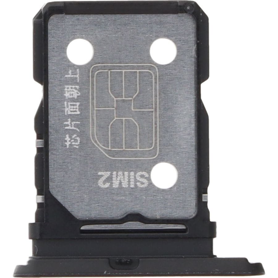 Tacka na kartę SIM do Realme GT Neo 3 150W Dual SIM, czarna ORG