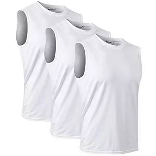 Koszulki sportowe męskie - MeetHoo Męski Tank Top, Mięśniowe Koszulki Tank Shirt Rękawy Koszulka Podkoszulka Szybko suche Podkoszulka Siłownia Bieganie dla mężczyzn - grafika 1