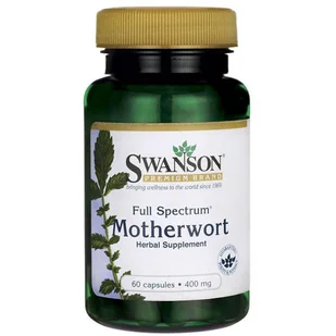 SWANSON Full Spectrum Motherwort 60 Kapsułek - Suplementy naturalne SWANSON Full Spectrum Motherwort 60 Kapsułek - Suplementy naturalne - miniaturka - grafika 4