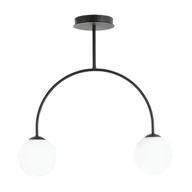 Lampy sufitowe - Archi lampa sufitowa 2xE14 czarna/biała 1288/2 - miniaturka - grafika 1