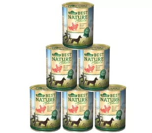 Dehner Best Nature Hundefutter, Adult Lachs Und Geflügel Mit Reis, 6 X 400 G (2.4 Kg) - Mokra karma dla psów - miniaturka - grafika 1