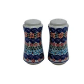 Młynki do soli i pieprzu - Ceramiczna solniczka i pieprzniczka Ceramika Bolesławiec - miniaturka - grafika 1