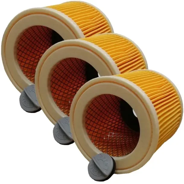 3x Filtr Wzmocniony Do Karcher Mv2 Mv3 Wd2 Wd3 Se4001 Wd2 Plus Kwd3