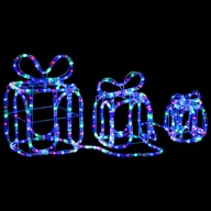 Oświetlenie świąteczne - vidaXL vidaXL Dekoracja świąteczna: prezenty ze 180 LED, do domu i ogrodu - miniaturka - grafika 1