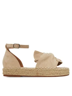 DeeZee Espadryle 8-807-1 Beżowy - Espadryle damskie - miniaturka - grafika 1