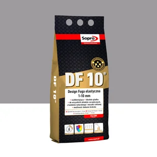 Fuga elastyczna DF10 Szara 15 2 kg Sopro - Fugi - miniaturka - grafika 1