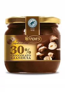 Witor's Cioccolato gianduia krem z orzechami laskowymi 360 g - Słodkie kremy i masła - miniaturka - grafika 1