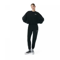 Spodnie sportowe damskie - Damskie spodnie dresowe Prosto Sweatpants Innis - czarne - PROSTO - miniaturka - grafika 1