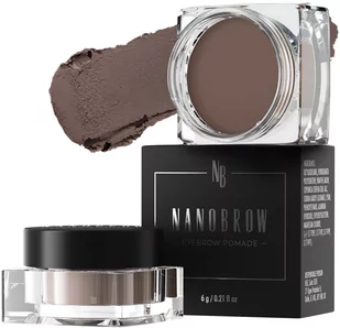 Nanobrow Eyebrow Pomade Dark Brown - Akcesoria i kosmetyki do stylizacji brwi - miniaturka - grafika 2