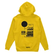 Odzież do sportów motorowych - Bluza z kapturem Toyota AE86 żółta-S - miniaturka - grafika 1