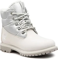 Botki damskie - TIMBERLAND PREMIUM buty damskie trzewiki skórzane botki zimowe ocieplane r. 37 23,5 cm - miniaturka - grafika 1