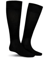 Skarpetki męskie - Kunert Fly & Care męskie wysokie skarpety, Czarny - Schwarz (Black 0070), 45-46 EU - miniaturka - grafika 1