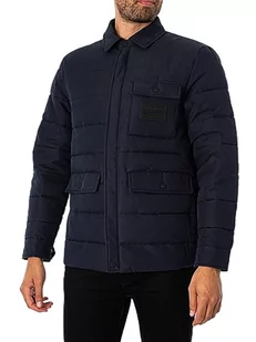 Replay Męska kurtka pikowana, 715 DEEP NAVY, XXL - Kurtki męskie - miniaturka - grafika 1
