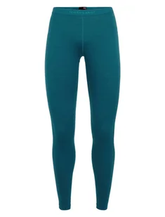 Legginsy termiczne damskie Icebreaker 200 OASIS zielone IB104383401 - Legginsy - miniaturka - grafika 1