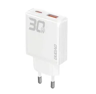 Ładowarki do telefonów - Ładowarka sieciowa Dudao A30EU - 2x USB - PD 30W GaN - miniaturka - grafika 1