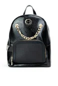 Plecaki - Plecak damski z łańcuchem - Monnari - miniaturka - grafika 1