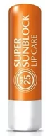 Balsamy i kremy do opalania - Equalan GlySkinCare Super Sunblock Lip Care SPF 25 pomadka ochronna 4,9 g - miniaturka - grafika 1
