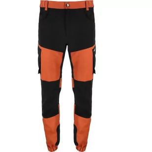 SPODNIE Z ELEMENTAMI STRETCH CEGLASTO-CZARNE, "3XL",CE,LAHTI - Odzież robocza - miniaturka - grafika 1