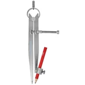 Inne urządzenia pomiarowe - Cyrkiel ślusarski 84 x 7 mm Dexter - miniaturka - grafika 1