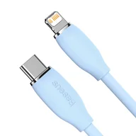 Akcesoria do tabletów i e-booków - Baseus Baseus USB-C Lightning Jelly 20W 1,2m niebieski CAGD020003 - miniaturka - grafika 1