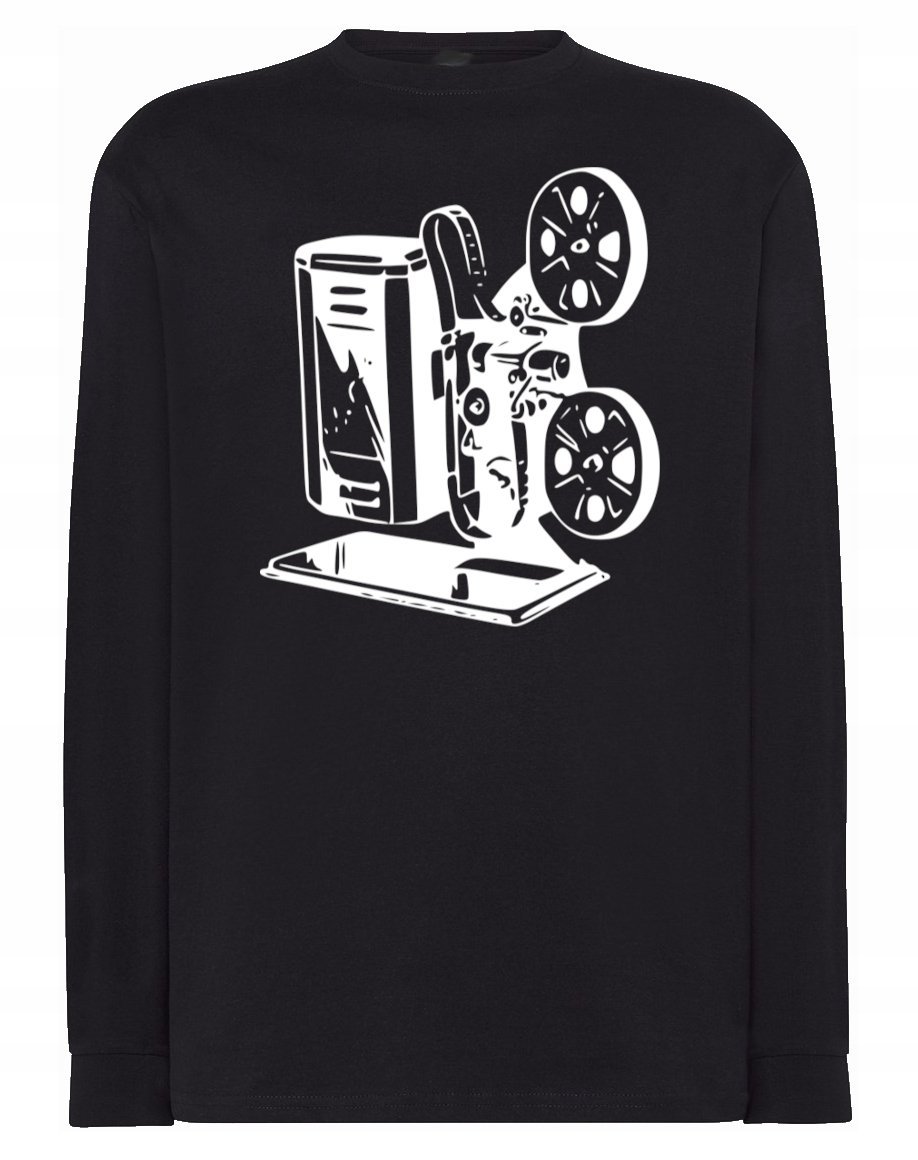 Longsleeve retro vintage nadruk PROJEKTOR r.5XL