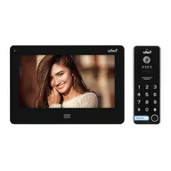 Wideodomofony - Zestaw wideodomofonowy, bezsłuchawkowy kolor, LCD 7 , dotykowy, menu OSD, pamięć, gniazdo na kartę SD, DVR, sterowan OR-VID-EX-1062/B - miniaturka - grafika 1