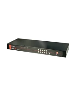 LINDY Port KVM Switch U8  8 z Dual Console Access do over IP lub Cat.5 39532 - Przełączniki KVM - miniaturka - grafika 2