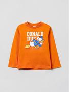 Bluzy dla chłopców - OVS Bluzka MICKEY & FRIENDS 1706083 Pomarańczowy Regular Fit - miniaturka - grafika 1