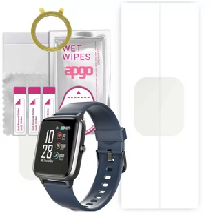 1x Folia hydrożelowa MATOWA do Hama Fit Watch 4900 - apgo Smartwatch Hydrogel MATTE Protection Ochrona na ekran smartwatcha - Akcesoria do smartwatchy - miniaturka - grafika 1