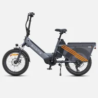 Rowery elektryczne - Rower Elektryczny Engwe Le20 Eu - Silnik 250W Podwójna Bateria 48V38.4Ah Hamulce Hydrauliczne - Szary - miniaturka - grafika 1