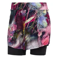 Spódnice - Spódnica damska adidas  Melbourne Tennis Skirt Multicolor/Black M - miniaturka - grafika 1