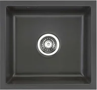 Zlewozmywaki - Zlewozmywak ceramiczny SYSTEMCERAM Mera 42 U Schiefer Korek automatyczny 5301 02 - miniaturka - grafika 1