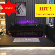 Wanny z hydromasażem - Zepehof Wanna z hydromasażem EB-185 prostokątna 170cmx85cmx58cm DYSZE OBROTOWE, MASAŻ KARKU, WODOSPADY, PILOT - miniaturka - grafika 1