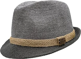 CHILLOUTS Sendai Hat Trilby męska czapka, szary, S-M - Czapki damskie - miniaturka - grafika 1