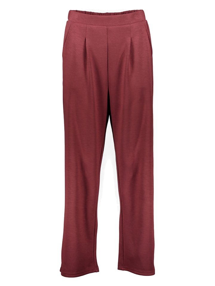 Vero Moda Spodnie w kolorze brązowoczerwonym