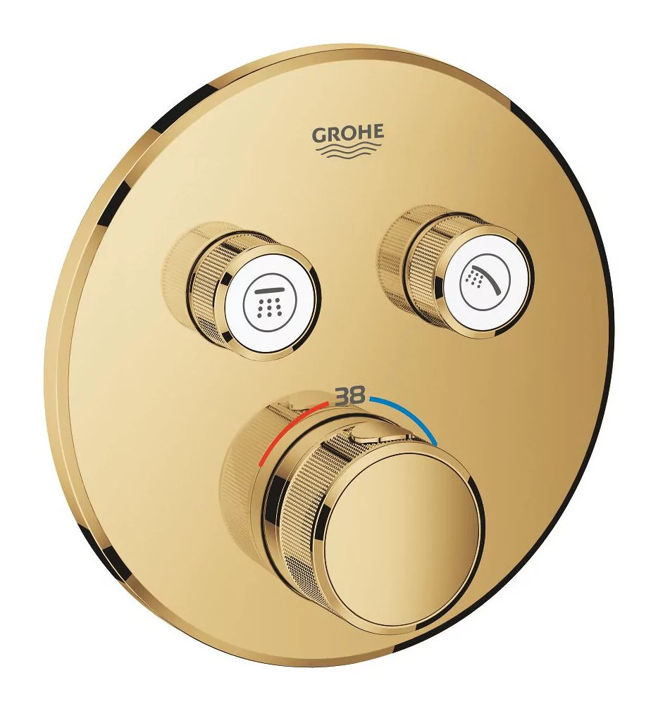 Grohe Grohtherm SmartControl bateria wannowo-prysznicowa podtynkowa złoty 29119GL0