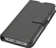 Etui i futerały do telefonów - Puro SBS Czarne etui Bookwallet do iPhone'a 14 standard - miniaturka - grafika 1