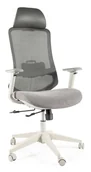 Fotele i krzesła biurowe - Fotel Obrotowy Ergon Szary - miniaturka - grafika 1
