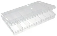 Akcesoria do paznokci - Pudełko box na tipsy lub ozdoby małe 11 komór clear - miniaturka - grafika 1