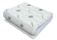 Pokrowce na materace - Pokrowiec na materac ALOE Rozmiar: 140 x 200, Wysokośc pokrowca: 9 cm - miniaturka - grafika 1